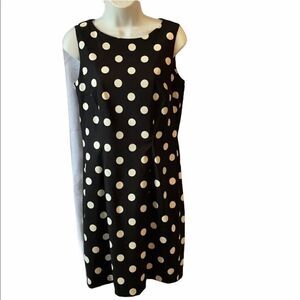 Alyx polka dot sleeveless A-line dress size 8